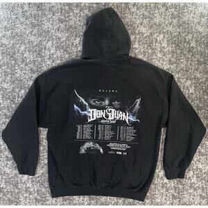 Maluma Don Juan World Tour 2023 Hoodie Black Pullover Unisex XL Latin Pop Tour